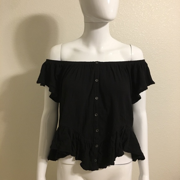 LAST ONE sale sale sale  Free people black  top - Picture 4 of 8
